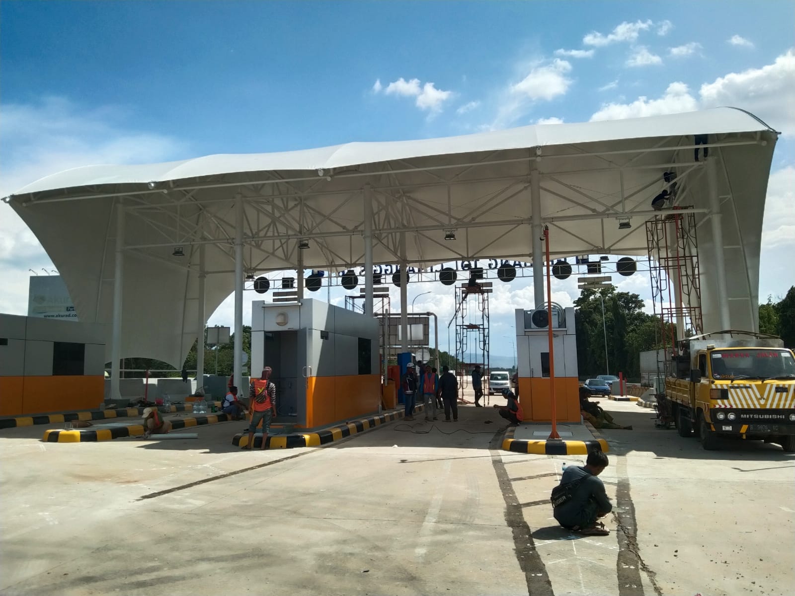 canopy membrane gerbang tol cimanggis canopy membrane gerbang tol cimanggis
