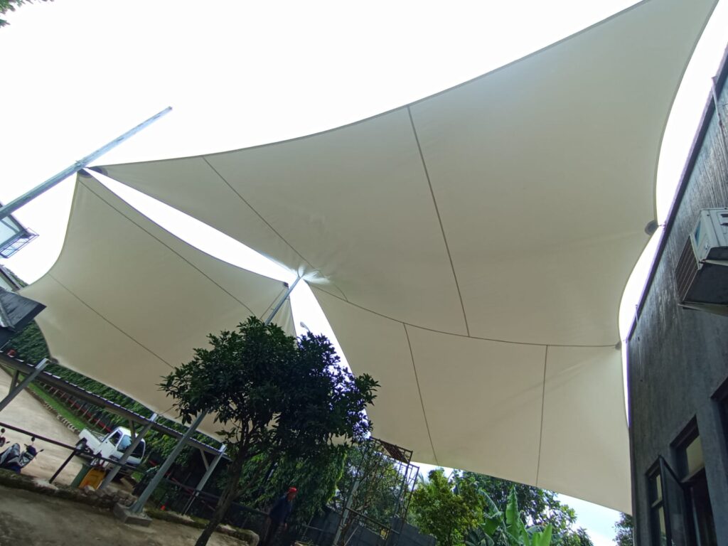 canopy membrane model shading layar