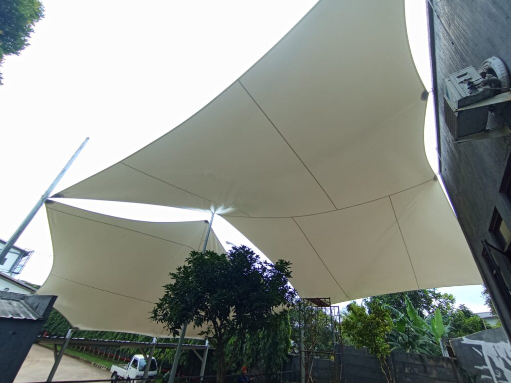 canopy membrane model shading layar